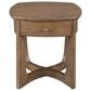 Belle Furnishings Bexley End Table in Tuscan Brown, , large
