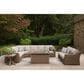 Ashley Laguna Heights Stationary Sofa with Cushions in Beige, , large