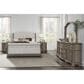 Ashley Ardenfield King Upholstered Sleigh Bed in Light Brown, , large