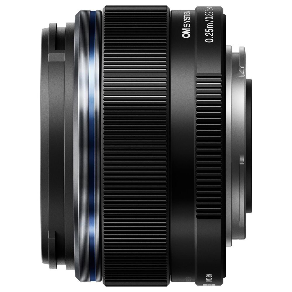OM- System M.Zuiko Digital 17mm f/1.8 II Lens in Black, , large