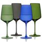 True Brands Reserve Nouveau Crystal Wine Glasses in Seaside (Set of 4), , large
