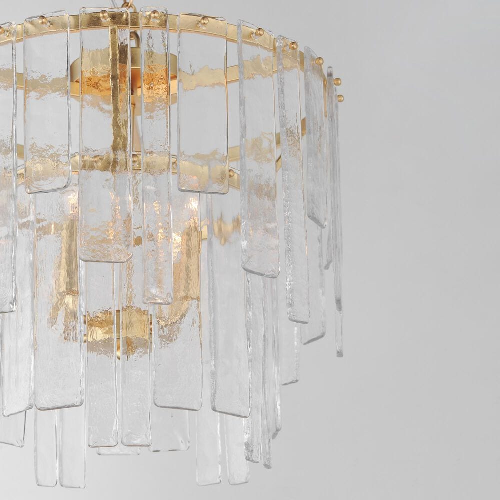 Maxim Lighting Warren 4-Light Semi-Flush in Gold Leaf, , large