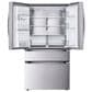LG 28.6 Cu. Ft. 4-Door French Door with Dual Handles Refrigerator in PrintProof Stainless Steel, , large