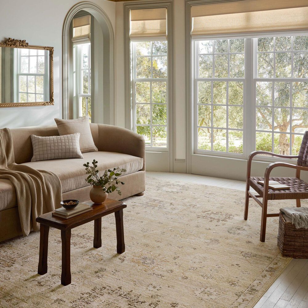 Magnolia Home Pace Apricot and Multicolor 5&#39;3&quot; x 7&#39;6&quot; Area Rug, , large