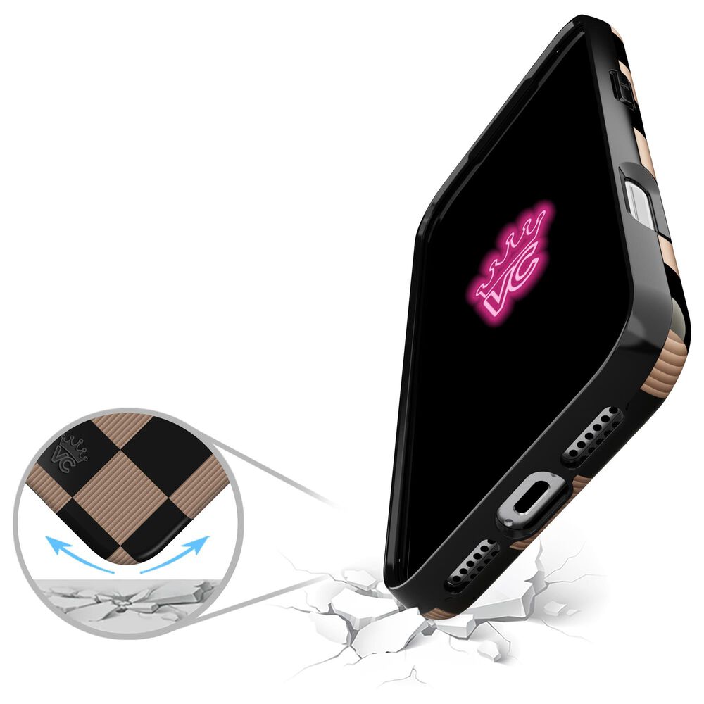 Velvet Caviar MagSafe Case For Apple iPhone 17 Pro Max Mocha Vibe Checkered, , large