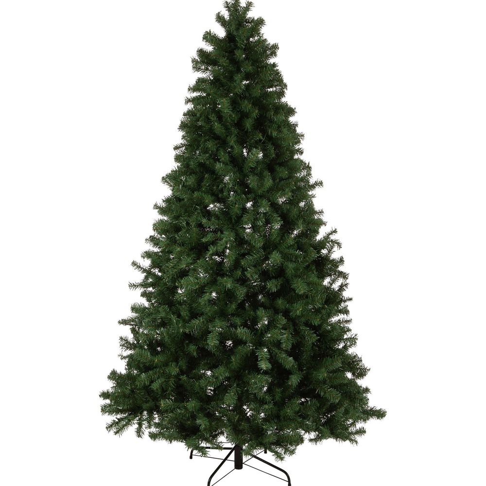 Timberlake 7.5 ft Artificial Christmas Tree with 450 LED Lights in Green, , large