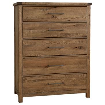 Viceray Collections Dovetail 5 Drawer Chest in Natural, , large
