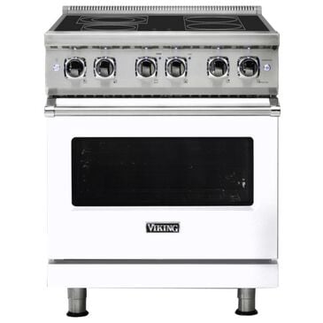 Viking Range 4.7 Cu. Ft. Freestanding Electric Range in White, , large