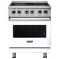 Viking Range 4.7 Cu. Ft. Freestanding Electric Range in White, , large