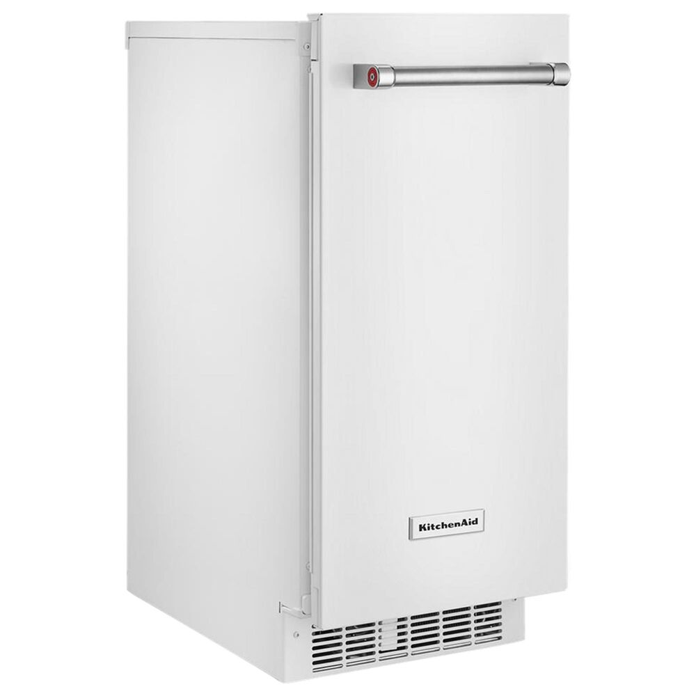 KitchenAid 15'' Automatic Ice Maker in White Nebraska Furniture Mart