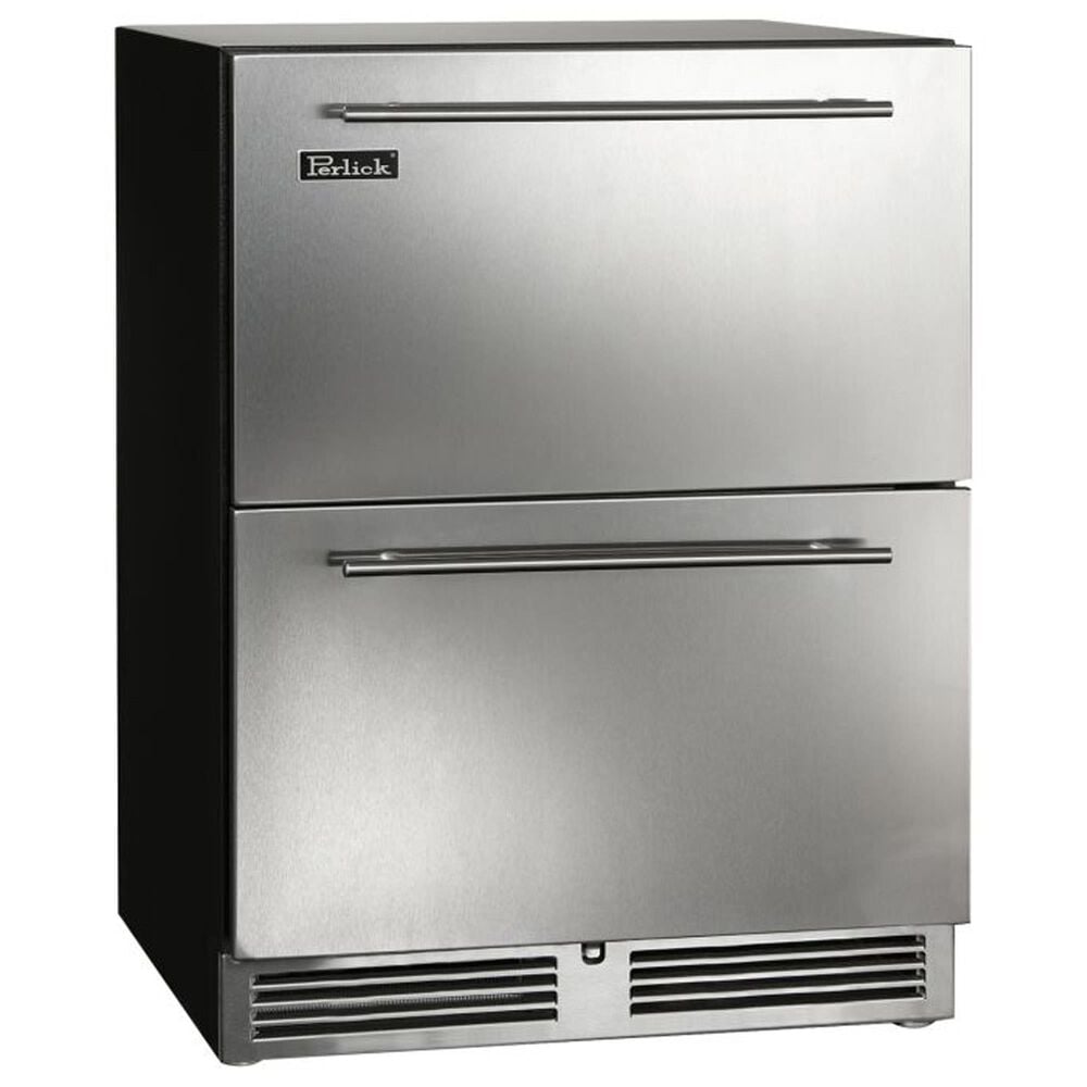 Perlick 4.8 Cu. Ft. ADA Height Compliant Refrigerator Drawers in Stainless Steel, , large