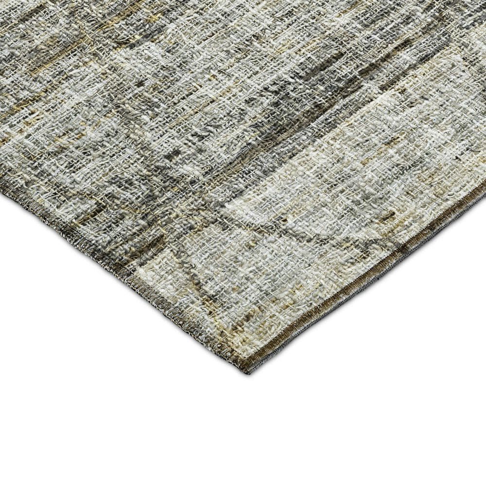 Dalyn Rug Company Portico PO1 Pewter 2&#39;3&quot; x 7&#39;6&quot; Runner, , large