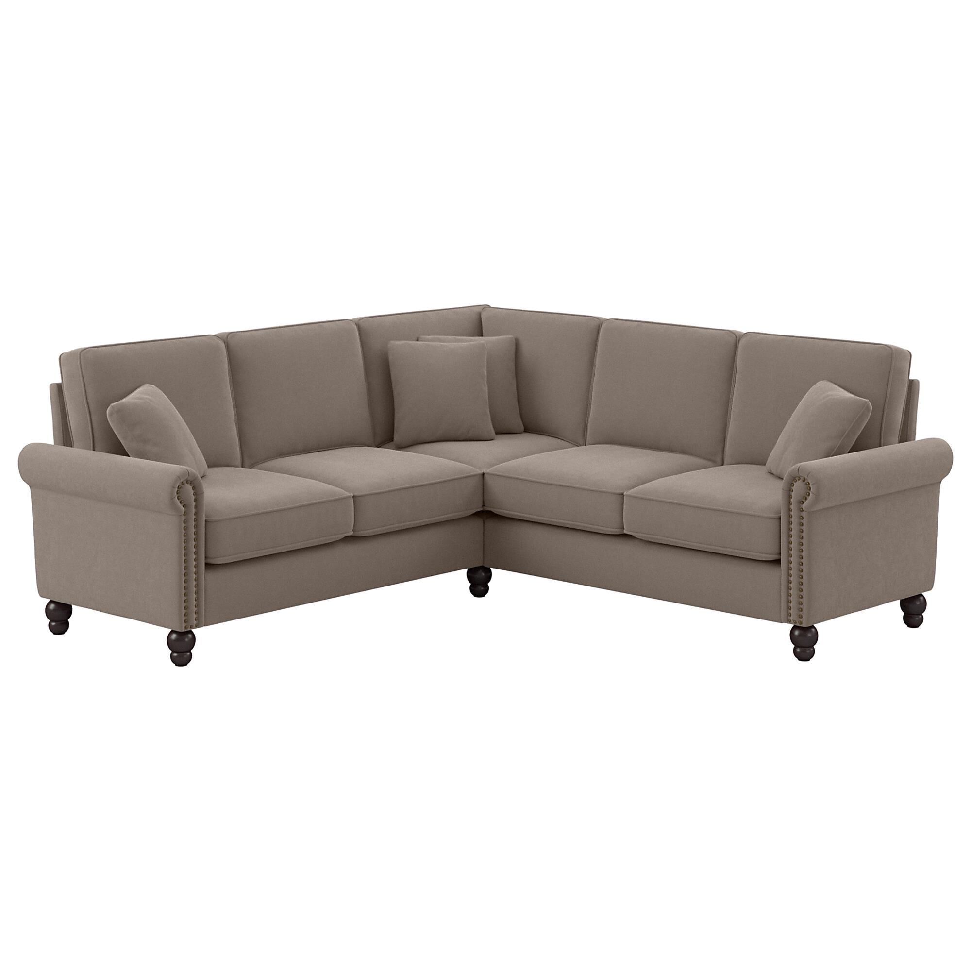 Large sales tan sectional