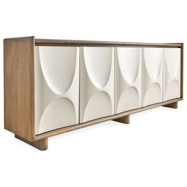 Uttermost Swoosh 5-Door Cabinet in Natural and Cream, , large