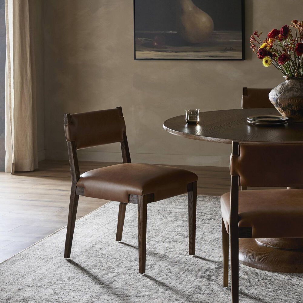 Four Hands Tamari Side Chair in Almond, , large