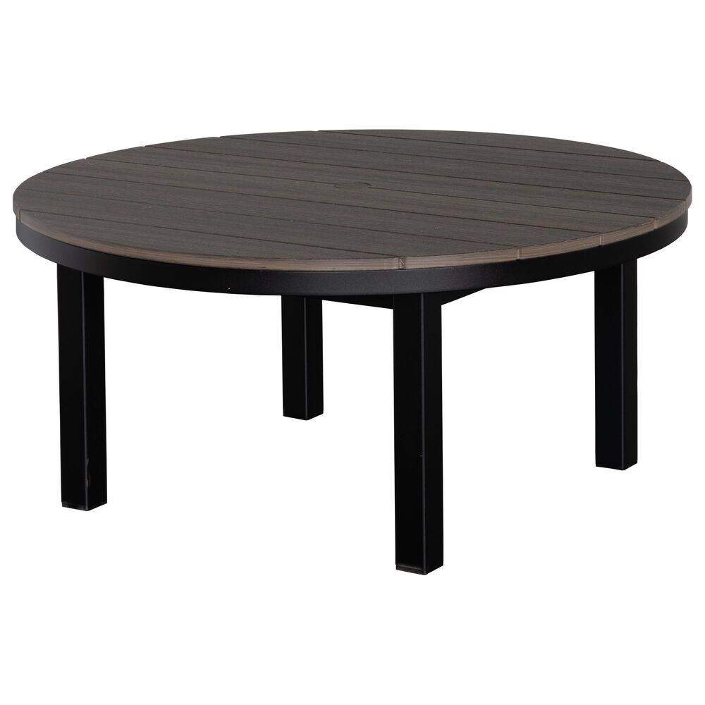 Telescope 42" Round Coffee Table in Black, , large
