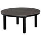 Telescope 42" Round Coffee Table in Black, , large