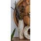 Maple and Jade 21" x 7" Vase in Beige, White, Gray and Coral, , large