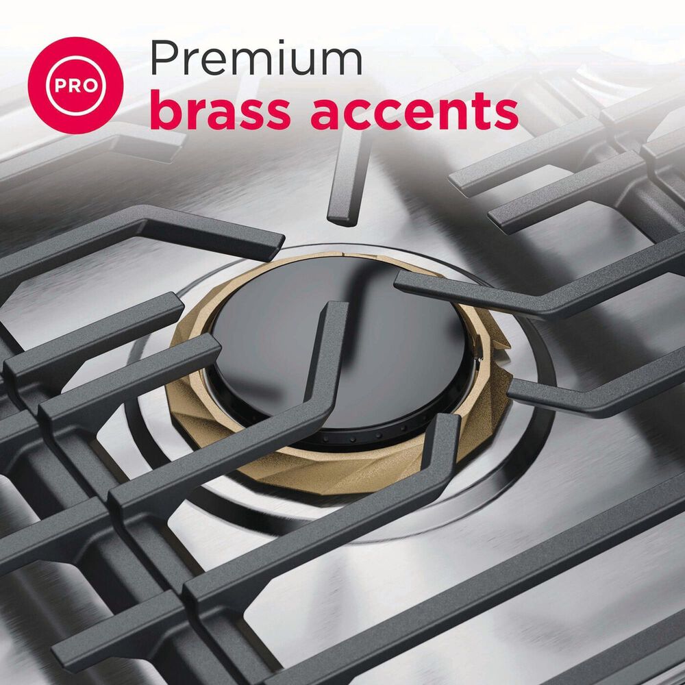 Frigidaire Professional Professional 2-Piece Kitchen Package with 30" Microwave Combination Wall Oven and 30" Gas Cooktop in Stainless Steel, , large