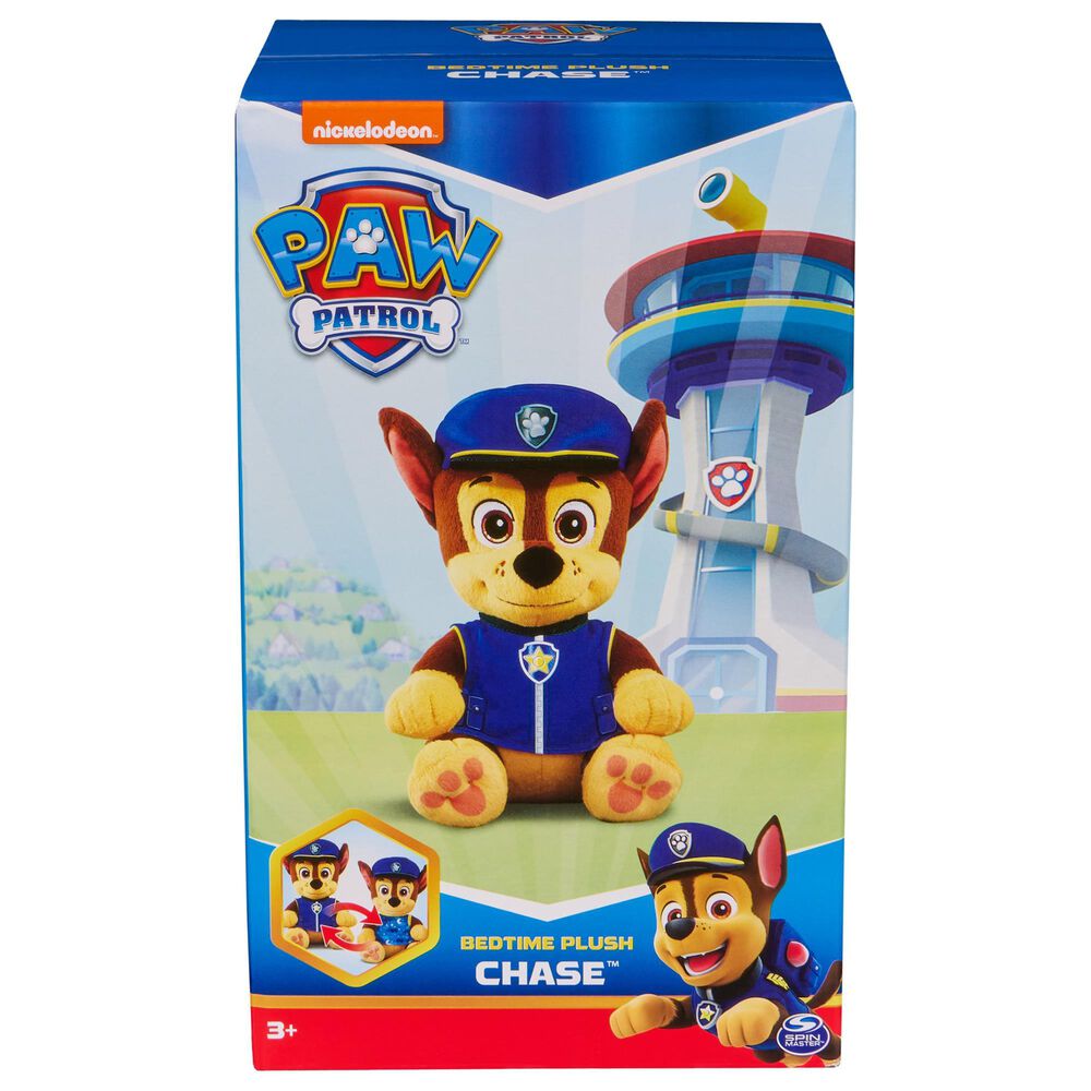 PAW Patrol Plush Bedtime Plush Core Soft Toy in Chase, , large