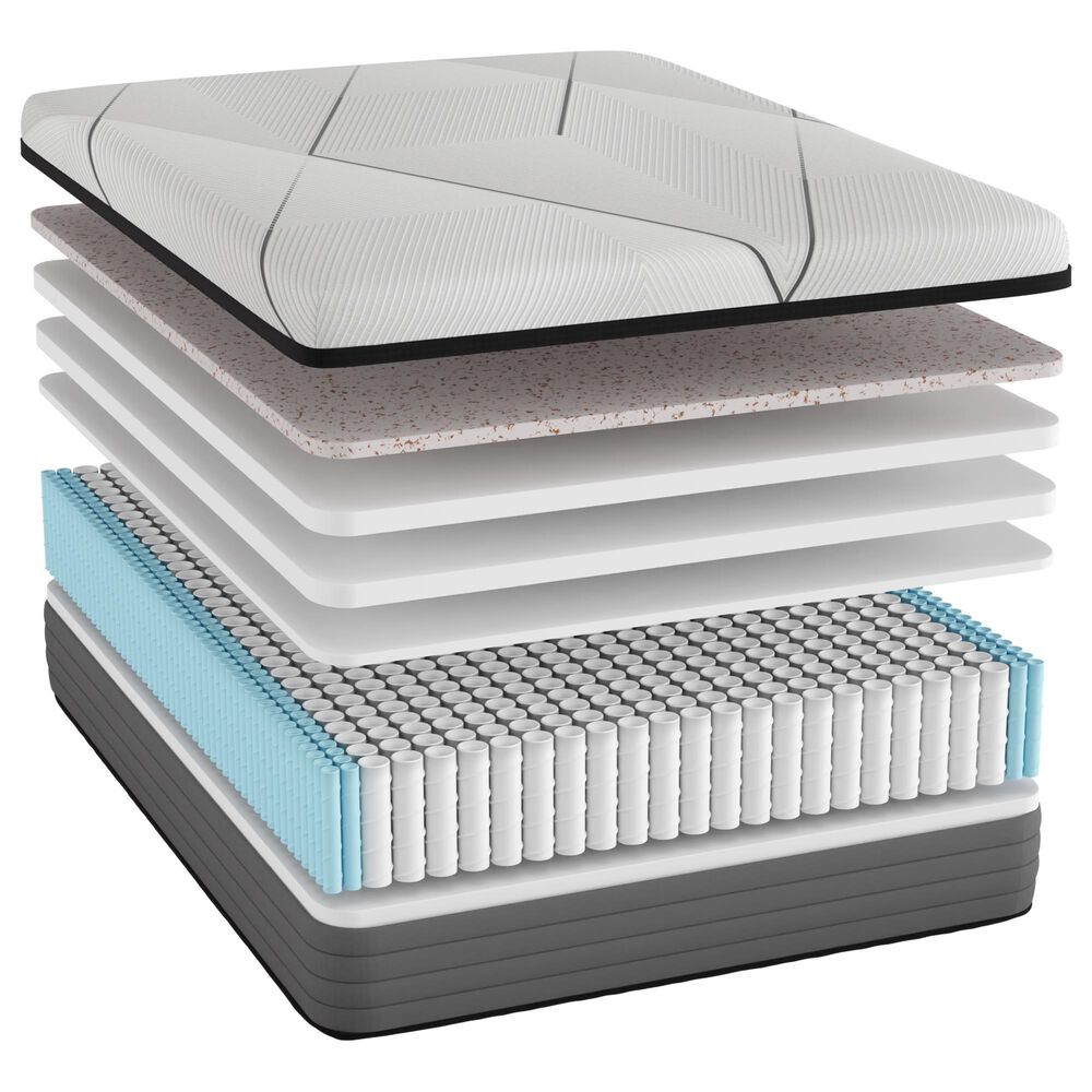 Southerland Rose Plush Hybrid King Mattress, , large