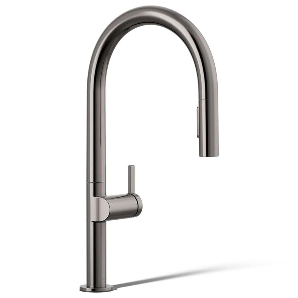Kohler Components Pull-Down Kitchen Sink Faucet in Vibrant Titanium, , large