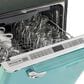 Unique Appliances Classic Retro 24" Top Control Dishwasher in Ocean Mist Turquoise, , large