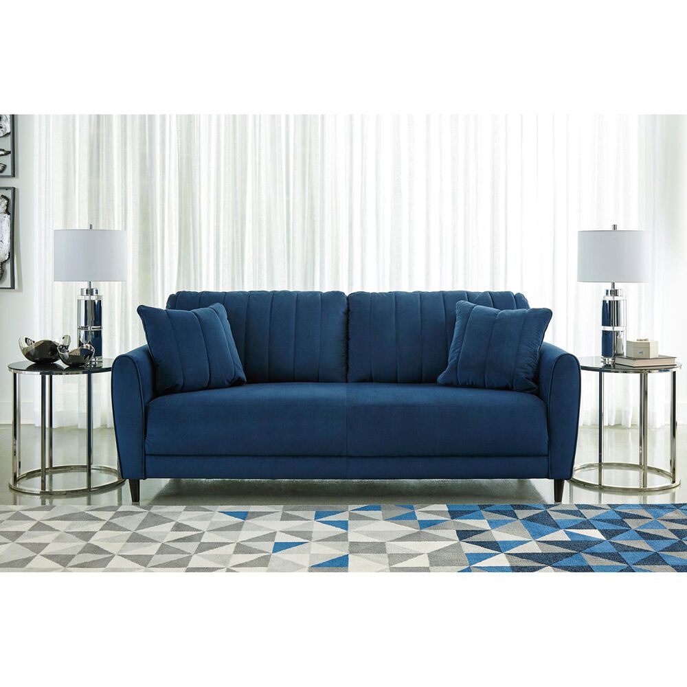 Signature Design by Ashley Enderlin 82&quot; Sofa in Ink Velvet, , large