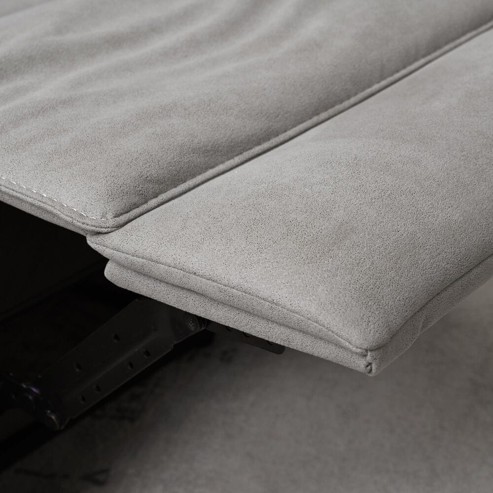 Abbyson Margaret Manual Recliner in Gray, , large