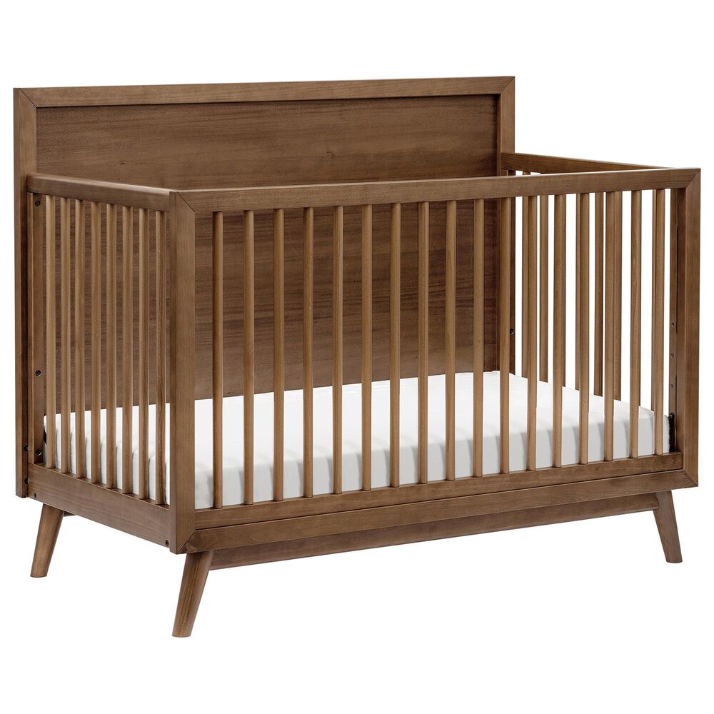 Babyletto Palma 4-In-1 Convertible Crib in Natural Walnut, , large