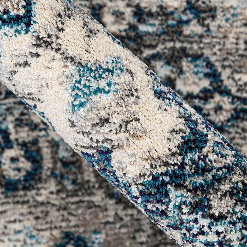 Amer Rugs Montana 2&#39; x 3&#39; Teal Area Rug, , large