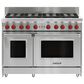 Wolf 48" 8 Burner Gas Range Liquid Propane, , large