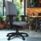 Regency Global Sourcing Comfort Series Multifunctional Swivel Computer Task Chair in Grey, , large