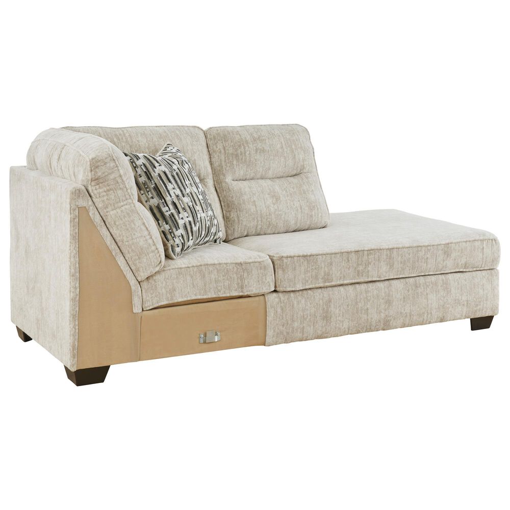 Ashley Lonoke 2-Piece Right Facing Sectional with Chaise in Parchment, , large