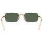 Rayban Glasses A$AP Rocky Sunglasses with Dark Green Lenses in Polished Arista Gold, , large