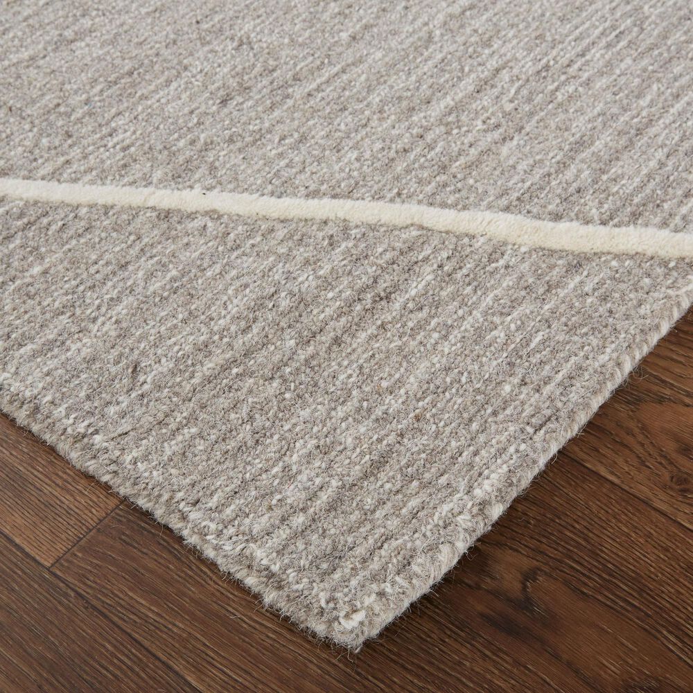 Feizy Euclid 9&#39;6&quot; x 13&#39;6&quot; Gray and Ivory Area Rug, , large