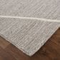 Feizy Euclid 9"6" x 13"6" Gray and Ivory Area Rug, , large
