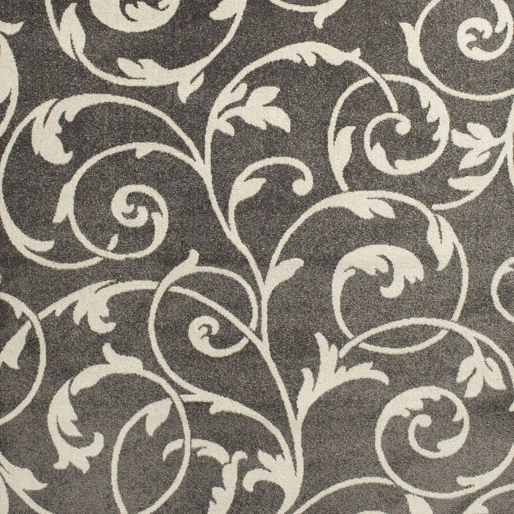 Central Oriental Terrace Tropic Macala 3&#39;3&quot; x 5&#39; Stone and Snow Area Rug, , large