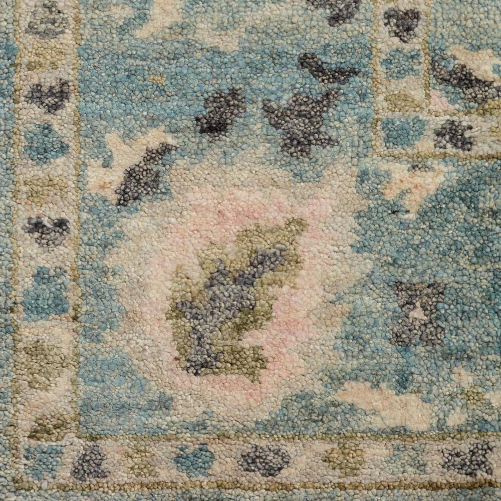 Justina Blakeney x Loloi Clement 2&#39;6&quot; x 8&#39;6&quot; Aqua and Multicolor Runner, , large