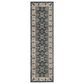 Safavieh Lyndhurst 2"3" x 12" Teal and Cream Runner, , large