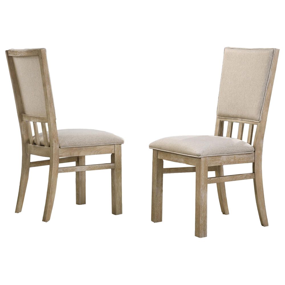 HOMLUX Side Chair in Wheat (Set of 2), , large