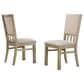 HOMLUX Side Chair in Wheat (Set of 2), , large