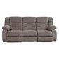 Ashley Tulen Manual Reclining Sofa in Gray, , large