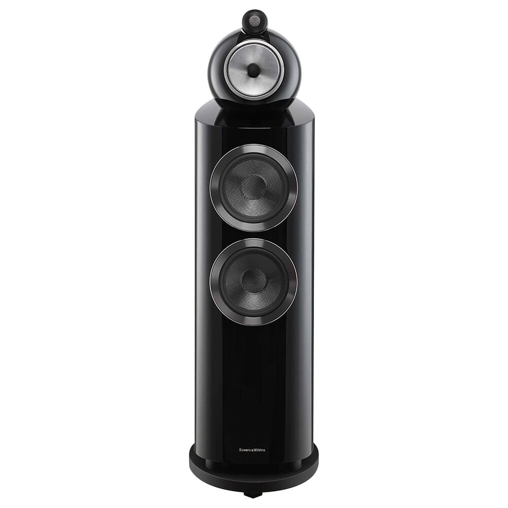 Bowers and Wilkins 803 D3 Diamond Dual 7" Passive 3-Way Floorstanding Speaker in Gloss Black, , large