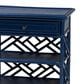 Baxton Studio Tiaret 1-Drawer Nightstand in Blue, , large