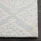 Safavieh Micro-Loop 8" x 10" Light Blue Area Rug, , large