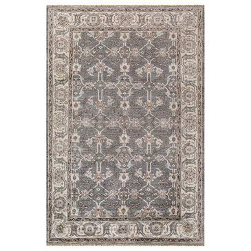 Surya Theodora 6" x 9" Gray, Slate and Dark Brown Area Rug, , large