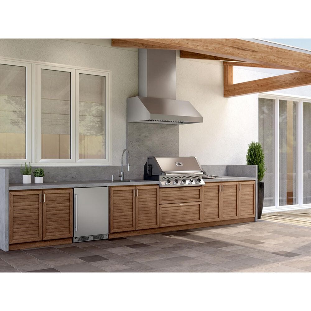Zephyr Pro 42" Cypress Wall Mount Outdoor Range Hood in Stainless Steel, , large
