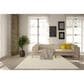 Nourison Plush Cloud 5"3" x 7"3" Ivory Area Rug, , large