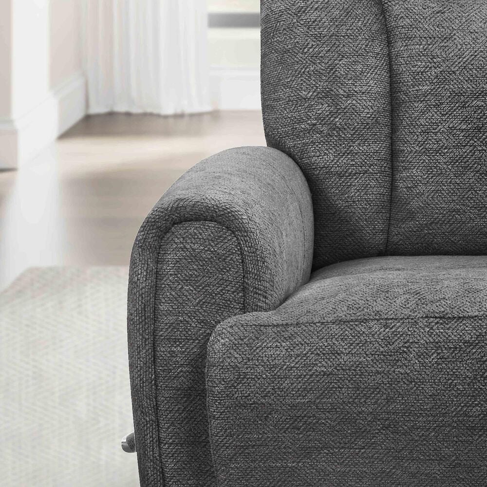 Simeon Collection Natalia Manual Swivel Glider Recliner in Nightfall, , large